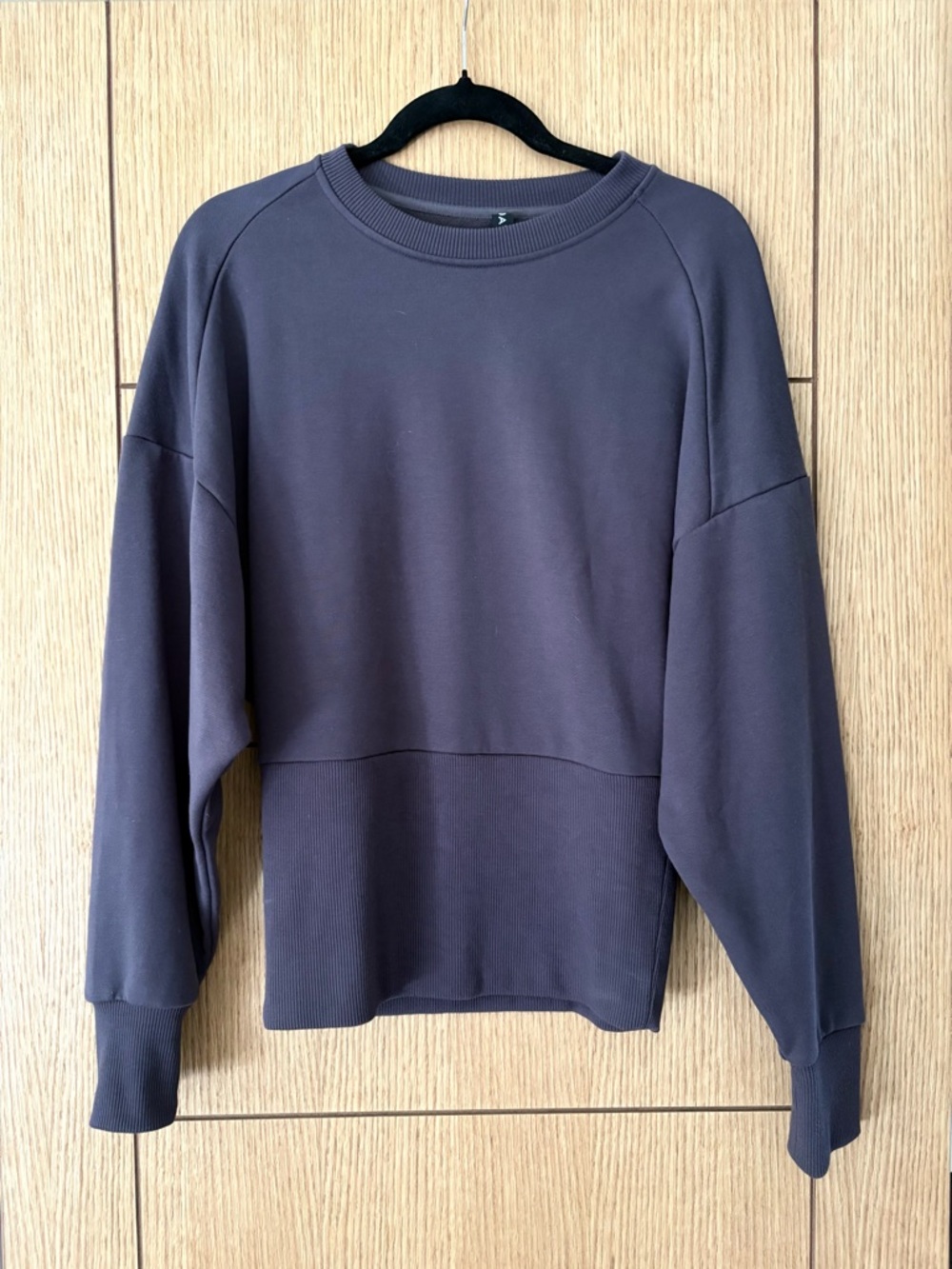 Athleta Women’s Modal Crewneck Sweatshirt in Charcoal